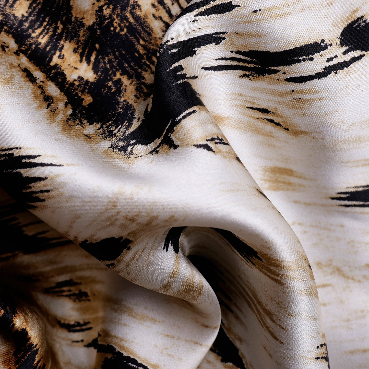 Pure Mulberry Silk Hair Bonnet Leopard | Double Layer Reversible with Silk Lining | Adjustable Elastic | 100% Silk 22 Momme | Night Bonnet Gift