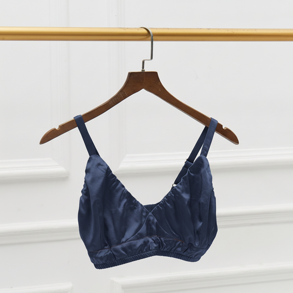 Custom Handmade Pure Silk Bralettes | Natasha Bras | No Padding No Wire | 19 Momme Silk Charmeuse