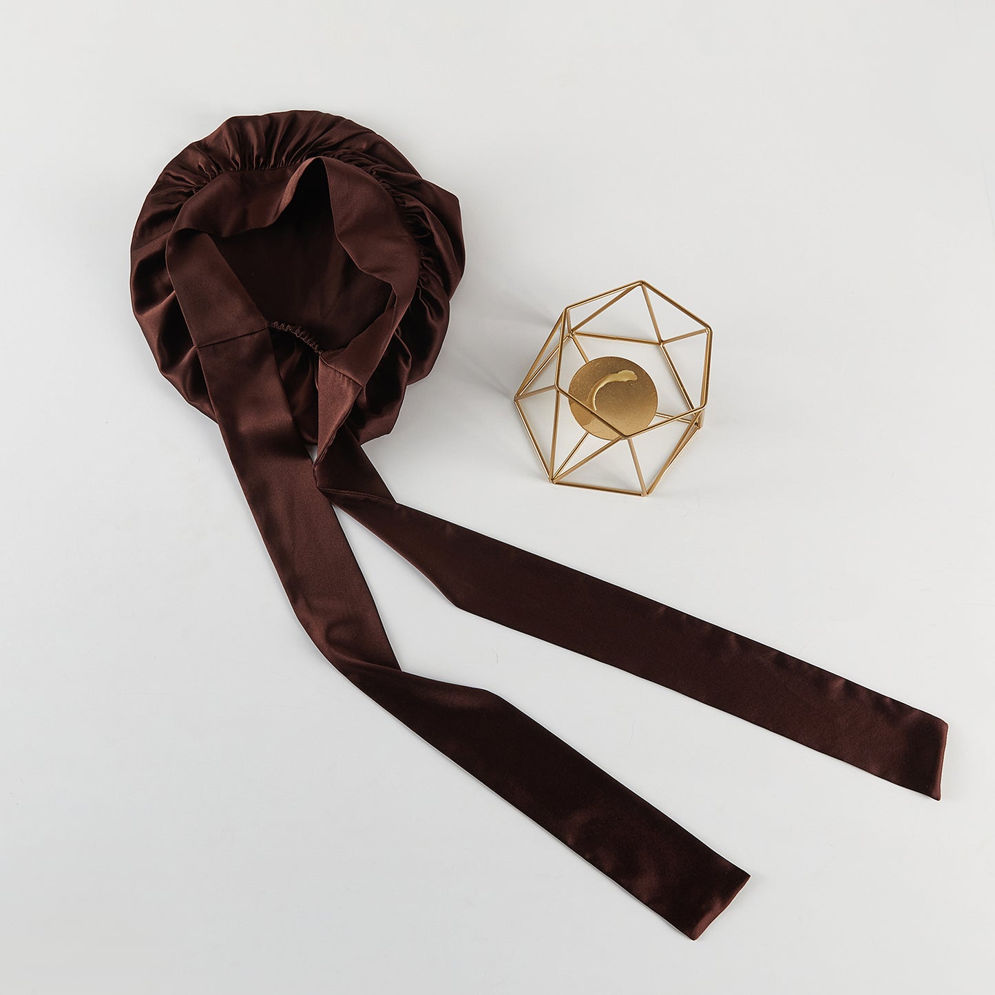 Custom Pure Silk Sleeping Bonnet with Ribbons | Single Layer or Double Layer | 22 Momme Silk Charmeuse | Float Collection