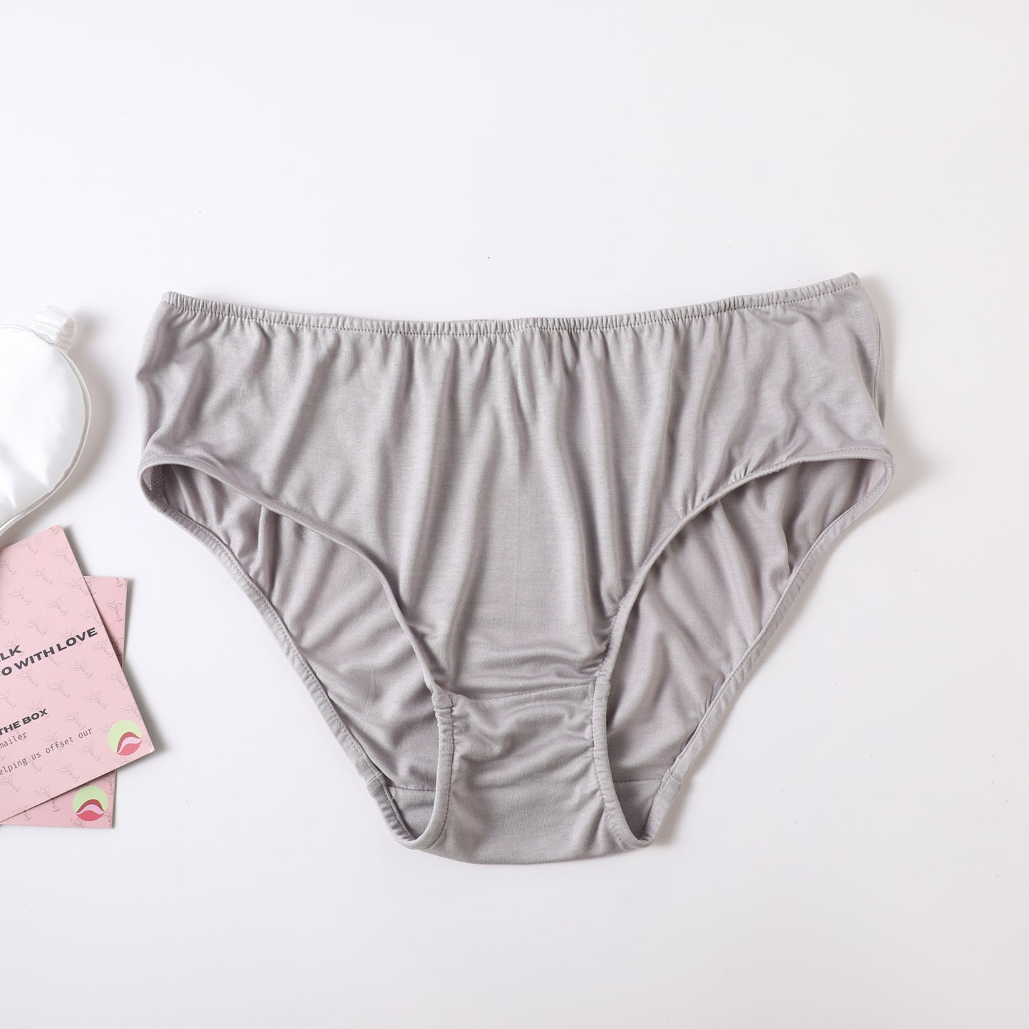 Custom Handmade Pure Silk Panties | Elora Panties | Mid Waist Bikini | Knitted Mulberry Silk