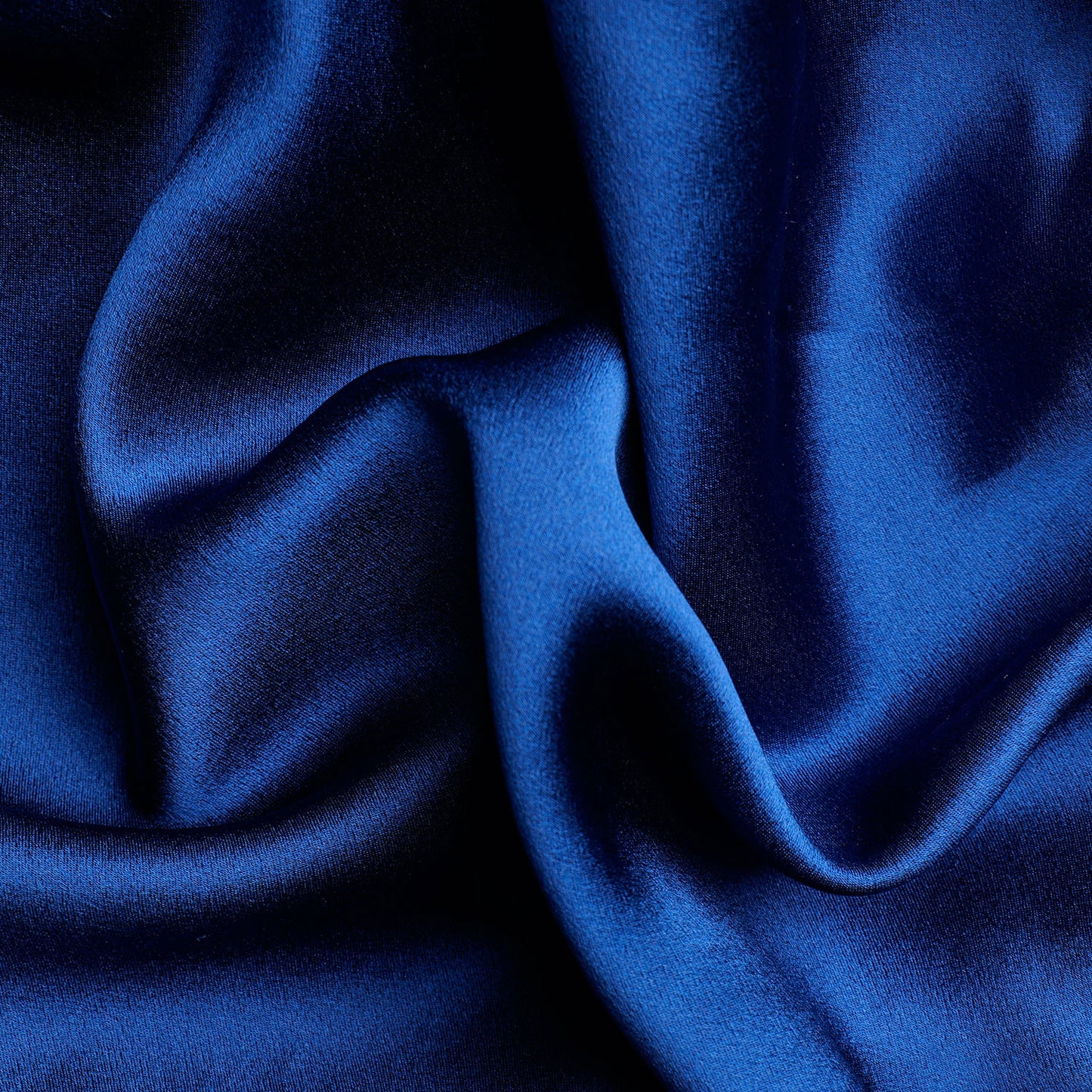 Pure Mulberry Silk Hair Bonnet Navy | Single Layer with Adjustable Elastic | 100% Silk 22 Momme | Sleeping Bonnet Gift