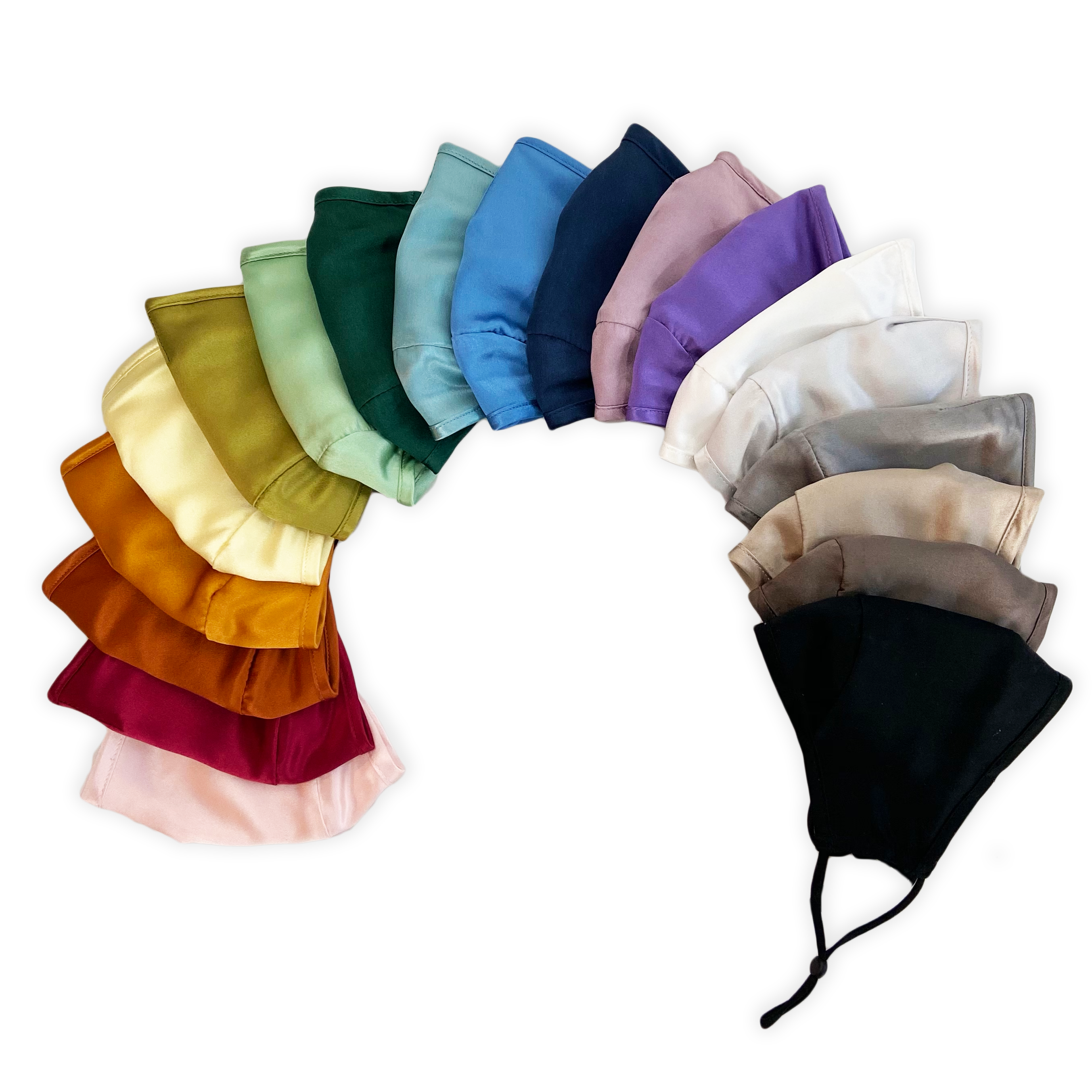 Mystery Bag of 10 Mixed Imperfect Silk Face Masks