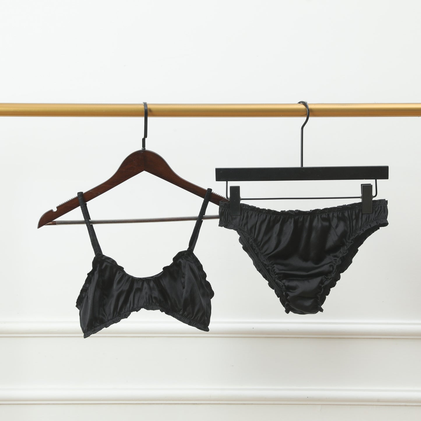Custom Handmade Pure Silk Bralettes | Sabrina Bras | No Padding No Wire | 19 Momme Silk Charmeuse