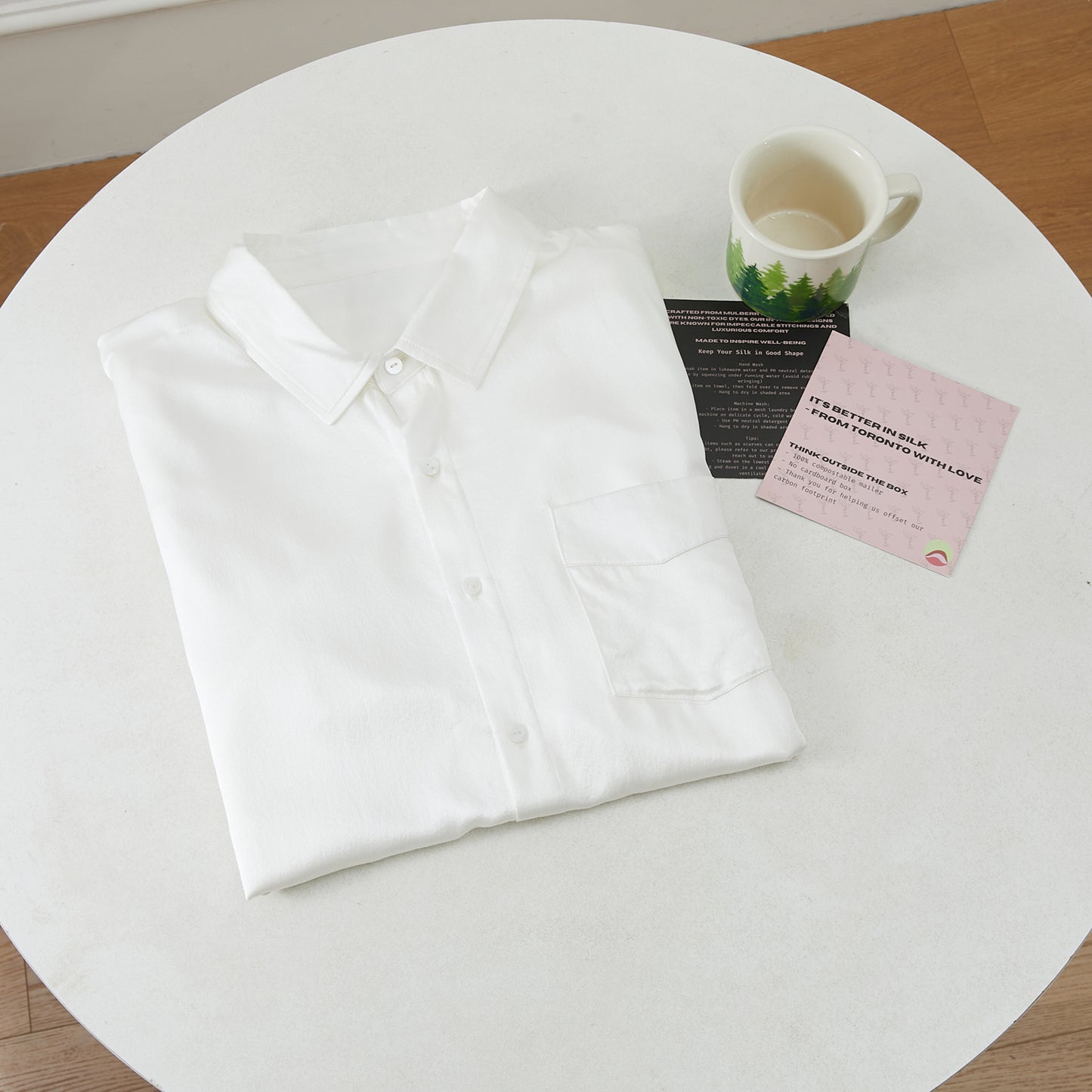 Custom Pure Mulberry Silk Men's Shirt and Shorts | Short Sleeve and Relaxed Fit | 19 Momme | Soar Collection