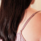 Cocoa Purple Pure Mulberry Silk Petal Camisole Top | Mid-Waist Shorts | Silk Charmeuse Lingerie | Bridesmaid Gift Pj Set | Soar Collection