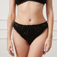 Sabrina | Custom Made Pure Mulberry Silk Bikini Panties | Mid Waist with Ruffles | 19 Momme | Float Collection