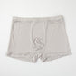 Silver Grey Knitted Silk Men's Trunks | Mid Rise | Shimmer Collection