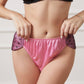 Sunday in Rome | Custom Pure Silk Bikini Pantie | Mid Waist | Lace on Mulberry Silk | Bridal Lingerie | Brush Collection