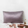 Lavender Gelato Luxury Pure Mulberry Silk Pillowcase | Queen | 32 Momme | Drape Collection