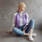 Custom Pure Silk Bomber Jacket | Justine | 22 Momme Silk Charmeuse