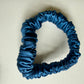 2026 Sample Set of 2 Pure Mulberry Silk French Scrunchie | 22 momme Silk | 0.4 inch | #41