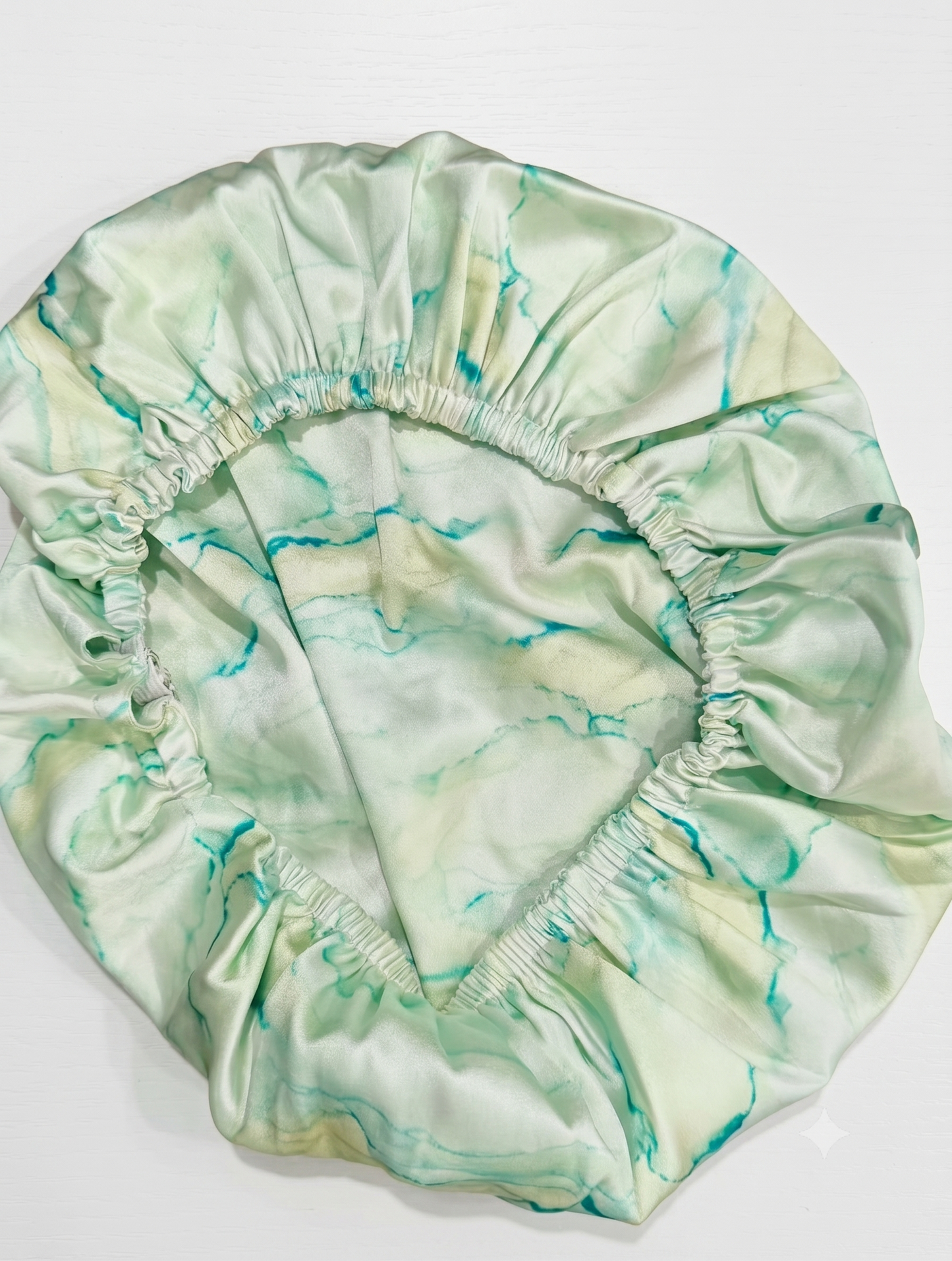 2026 Sample Pure Silk Sleeping Bonnet | Single Layer | 22 Momme Silk Charmeuse | Float Collection#53