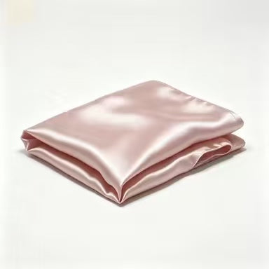 2026 Sample Powder Pink Pure Mulberry Silk Pillowcase | 15'' x 20'' | 22 Momme | Float Collection #46
