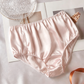 2026 Sample Pure Silk French Cut Pantie Size M | Powder Pink| Mulberry Silk Pantie #20