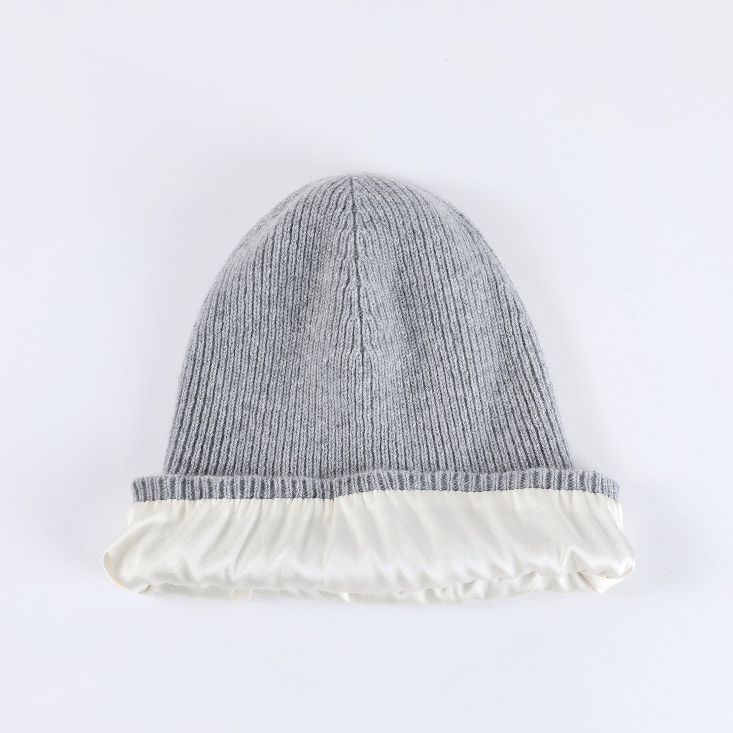 Mulberry Silk Lined Cashmere Beanie, Scarf or Set | Customized Knit Winter Hat for Men and Women