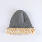 Mulberry Silk Lined Cashmere Beanie, Scarf or Set | Customized Knit Winter Hat for Men and Women
