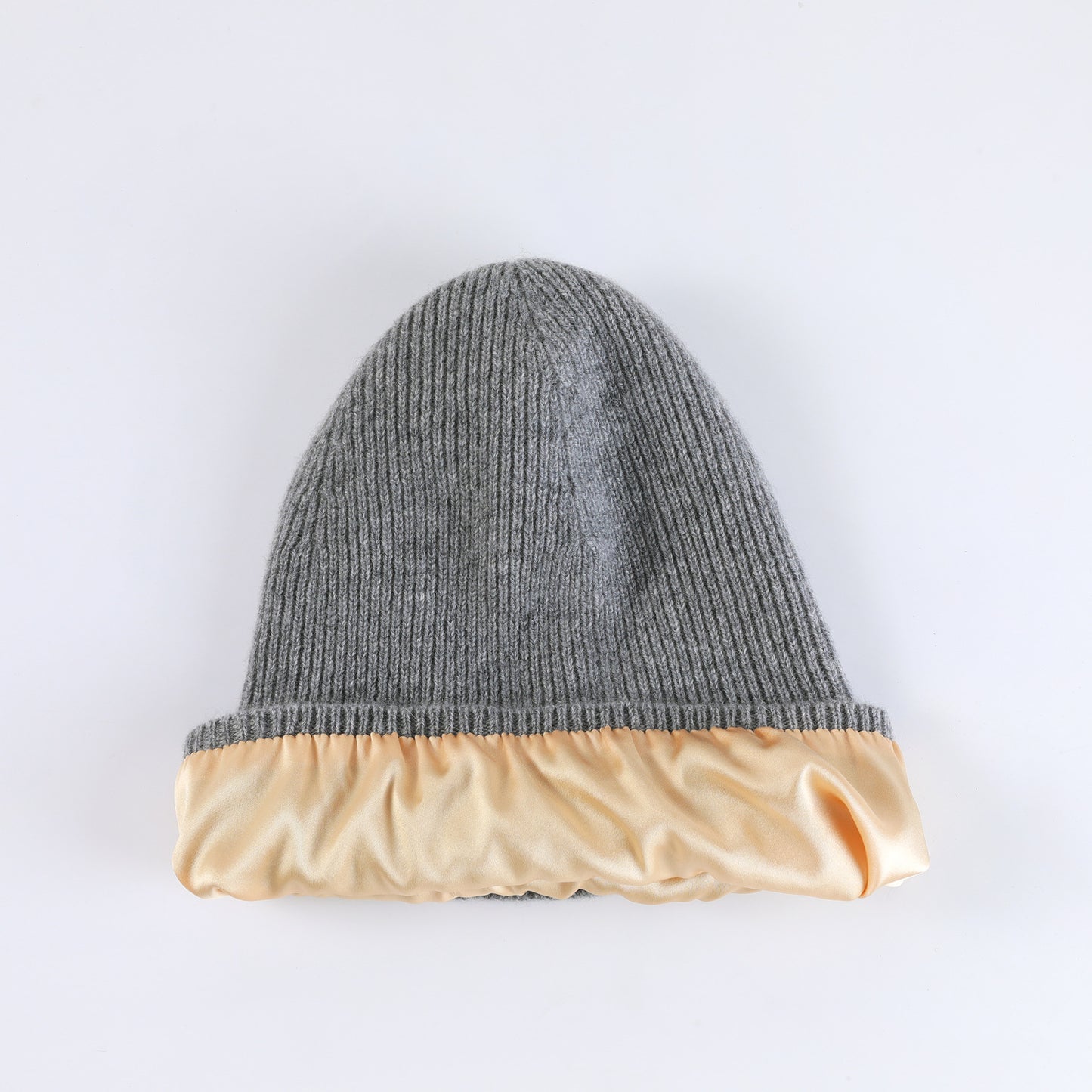Mulberry Silk Lined Cashmere Beanie, Scarf or Set | Customized Knit Winter Hat for Men and Women