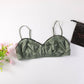 Custom Handmade Pure Silk Demi Cup Bralettes | Leslie Bras | No Padding No Wire | 19 Momme Silk Charmeuse