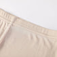 Beige Knitted Silk Men's Trunks | Mid Rise | Shimmer Collection