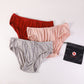 Custom Handmade Pure Silk Panties | Elora Panties | Mid Waist Bikini | Knitted Mulberry Silk