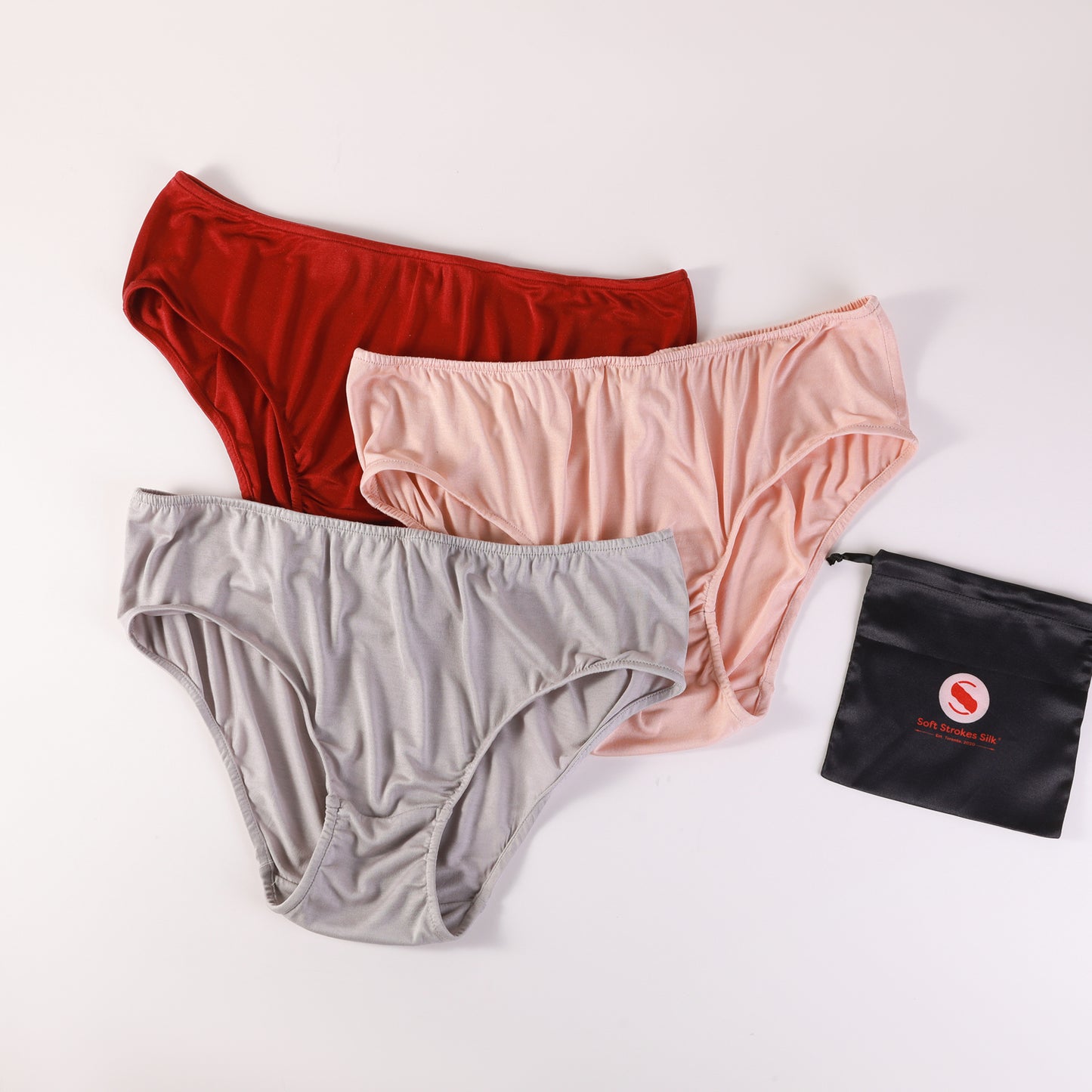 Custom Handmade Pure Silk Panties | Elora Panties | Mid Waist Bikini | Knitted Mulberry Silk