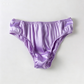 2026 Sample Pure Silk Bikini Size L | Lavender| Mulberry Silk Pantie #20