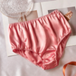 2026 Sample Pure Silk French Cut Pantie Size S | Tea Rose| Mulberry Silk Pantie #38
