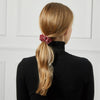 Silk Velvet Handmade Mini Scrunchie | 0.8 Inch | Lipstick Collection