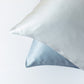 Steel Grey Luxury Pure Mulberry Silk Pillowcase | Queen | 32 Momme | Envelope & Zipper | Drape Collection