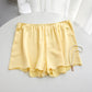 Custom Made Pure Silk Scallop Edged Shorts | 19 Momme Silk Charmeuse
