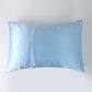 Blue Macaron Luxury Pure Mulberry Silk Pillowcase | Queen | 32 Momme | Drape Collection