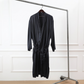Custom Pure Mulberry Silk Men's Robe | Frederick | Long Sleeve with Pockets | 22 Momme | Float Collection