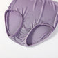 Knitted Silk High Rise French Cut Panties | Purple Haze | Shimmer Collection