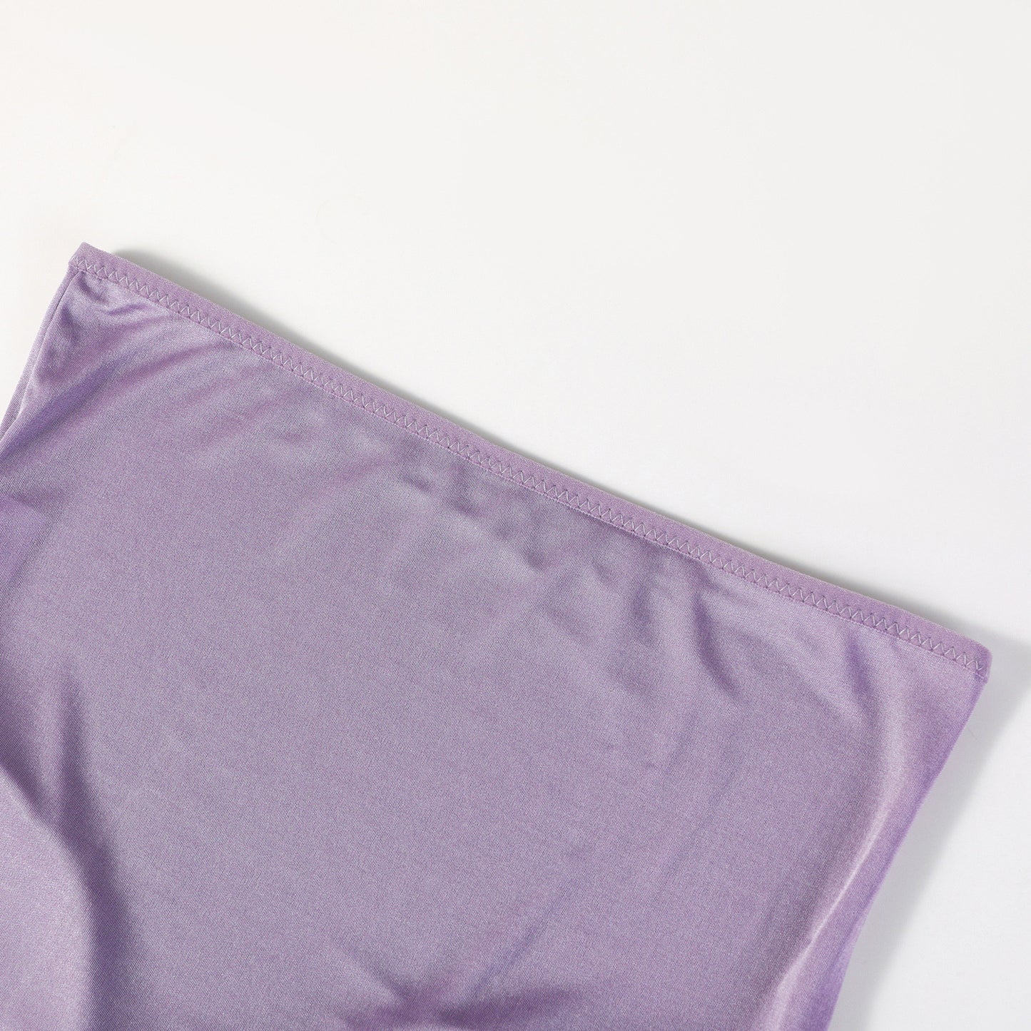 Knitted Silk High Rise French Cut Panties | Purple Haze | Shimmer Collection
