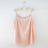 Baby Pink Silk Camisole 1X