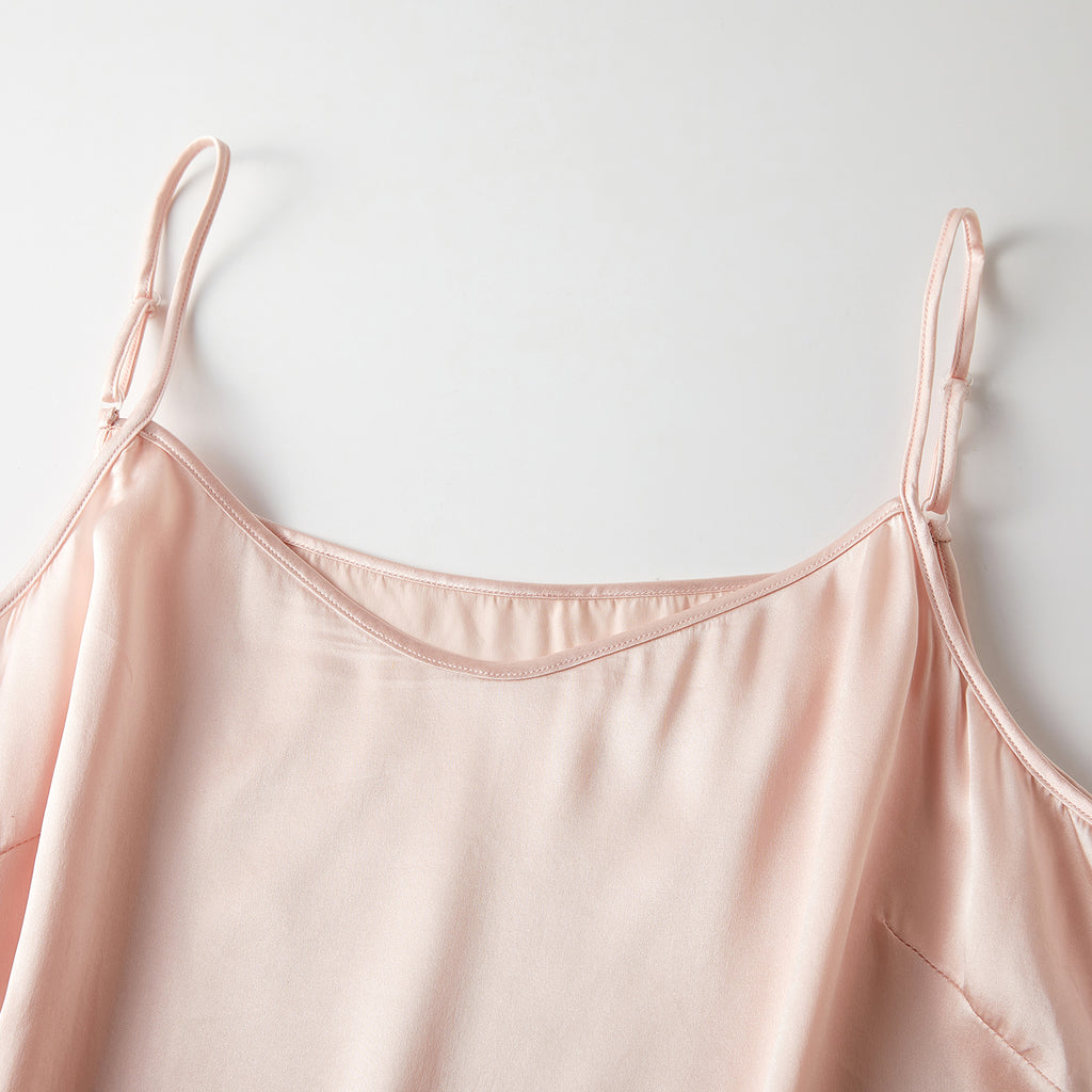 Baby Pink Silk Camisole 1X