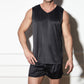 Custom Pure Mulberry Silk Men's Top | Sleeveless and Relaxed Fit | 19 Momme | Soar Collection