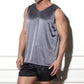 Custom Pure Mulberry Silk Men's Top | Sleeveless and Relaxed Fit | 19 Momme | Soar Collection