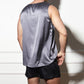 Custom Pure Mulberry Silk Men's Top | Sleeveless and Relaxed Fit | 19 Momme | Soar Collection