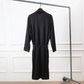 Custom Pure Mulberry Silk Men's Robe | Frederick | Long Sleeve with Pockets | 22 Momme | Float Collection