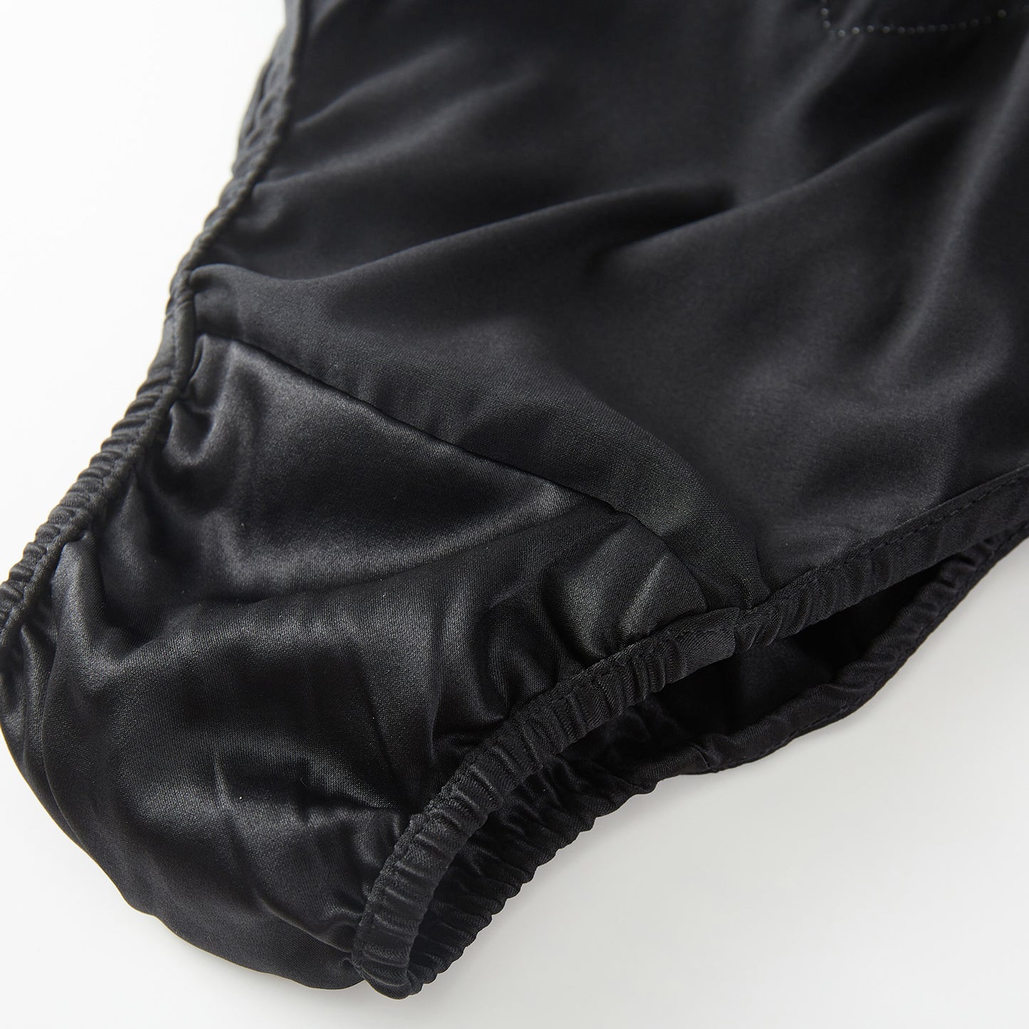 Butterfly Effect | Custom Pure Pure Silk Bikini Pantie | Mid Waist | Black and White Lace on Mulberry Silk | Brush Collection