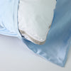 Blue Macaron Luxury Pure Mulberry Silk Pillowcase | Queen | 32 Momme | Drape Collection