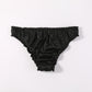 Sabrina | Custom Made Pure Mulberry Silk Bikini Panties | Mid Waist with Ruffles | 19 Momme | Float Collection