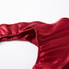 Ruby Pure Mulberry Silk T-String Pantie | Mid to High Waist Thong | 22 Momme | Float Collection
