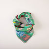 Toronto Pure Silk Large Square Scarf | Original Artwork | Canadian Scarves Collection