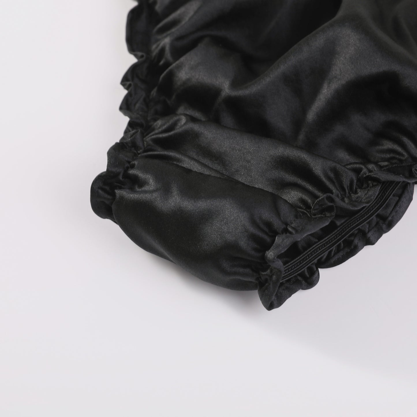 Sabrina | Custom Made Pure Mulberry Silk Bikini Panties | Mid Waist with Ruffles | 19 Momme | Float Collection