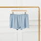Steel Blue Pure Mulberry Silk Men's Trunks | Mid Rise | 19 Momme | Soar Collection