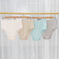 Custom Handmade Pure Silk Panties | Elora Panties | High Waist French Cut | Knitted Mulberry Silk