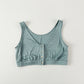 Sample Pure Knitted Silk Bralette Size 34B | Aqua Blue | Mulberry Silk Bralette