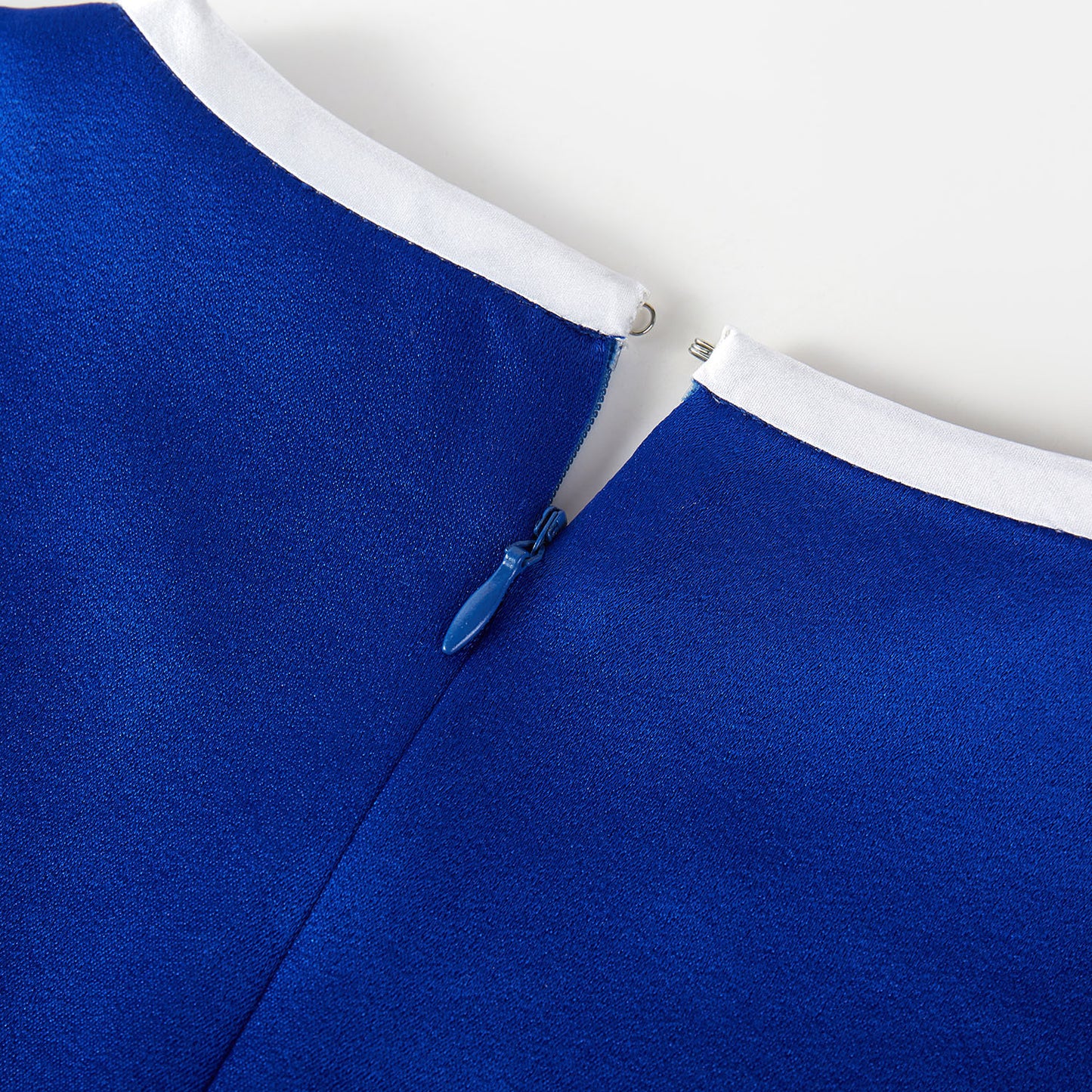Custom Silk Dress Julie | Knee Length Business Casual Dress with Pockets